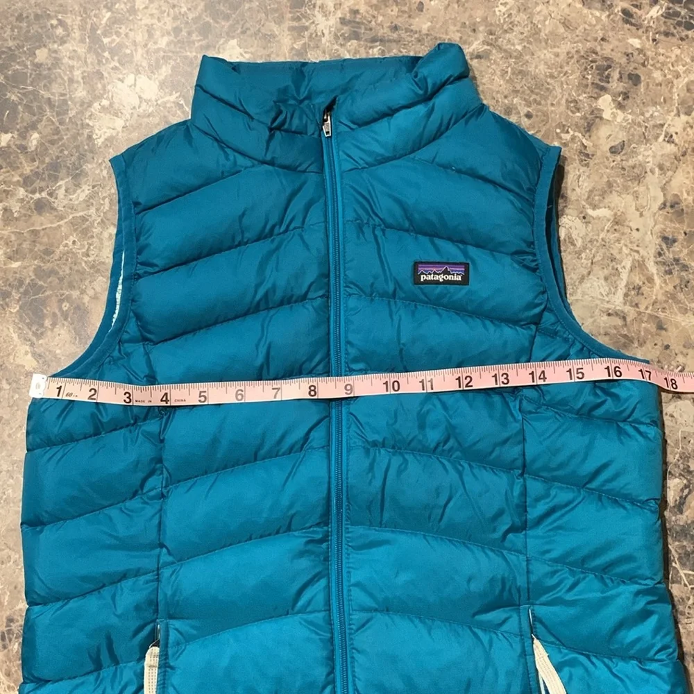 Patagonia Down Sweater Puffer Vest Girl’s XL 14